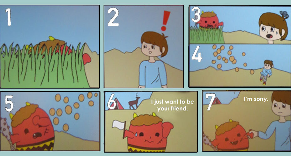 国内週末留学体験　高校入試　英検対策　群馬　前橋　高崎　渋川市　吉岡町　伊勢崎市　太田市　東京都　神奈川県　英語　英会話スクール　コーンウォール・イングリッシュ　英検1級　TOEIC990満点　Miwa　エリック　漫画　I just want to be your friend. Let's be friends.