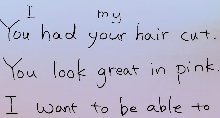 I had my hair cut. 髪の毛切った　前橋　英会話教室　コーンウォール・イングリッシュ Cornwall English