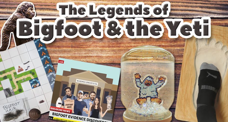 手作りスノードーム　ビッグフット　イエティ　ヒマラヤ　前橋　英会話教室　コーンウォール・イングリッシュ　Cornwall English　イベント　ラーニング・アドベンチャー