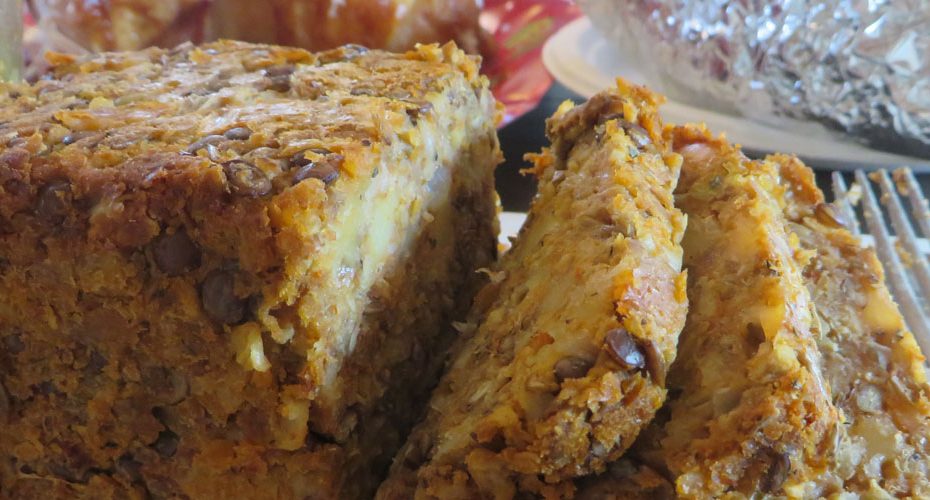 ベジタリアンミートローフ　サンクスギビング　パーティー　メニュー　コーンウォール・イングリッシュ　Cornwall English 前橋　英会話教室