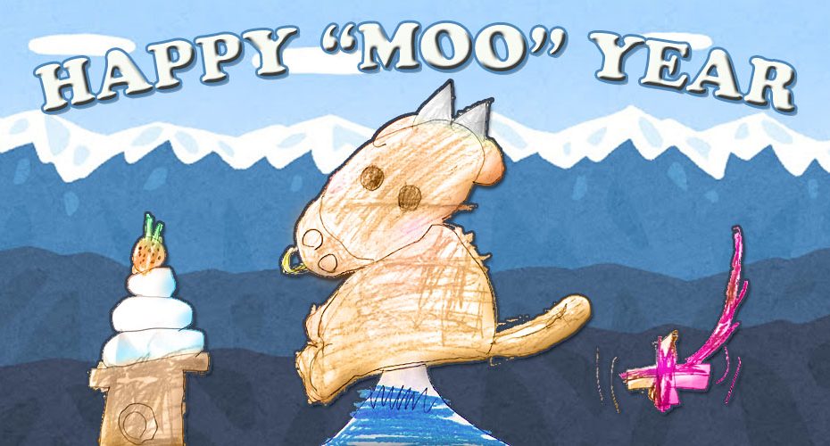 Happy Moo Year!