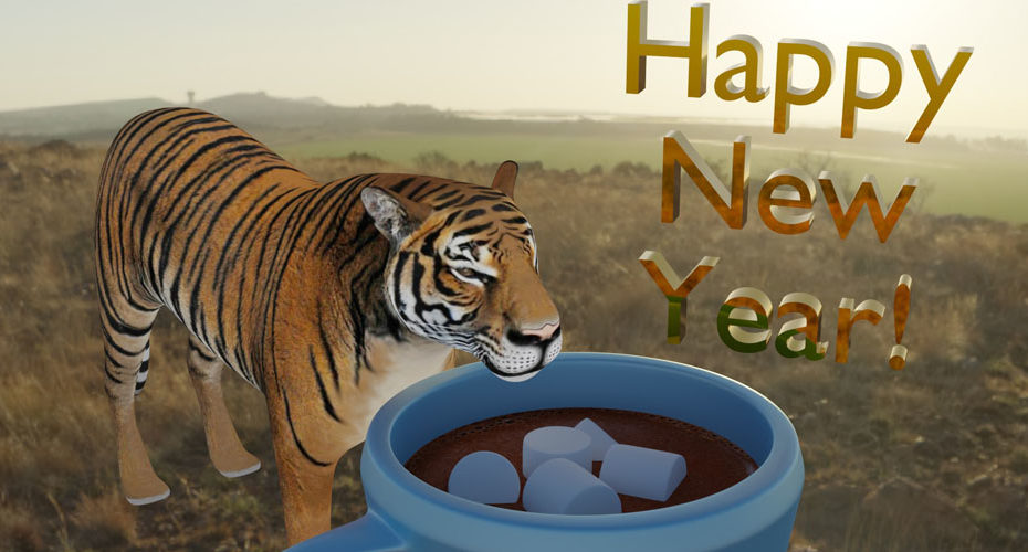 Happy New Year from Cornwall English, Maebashi