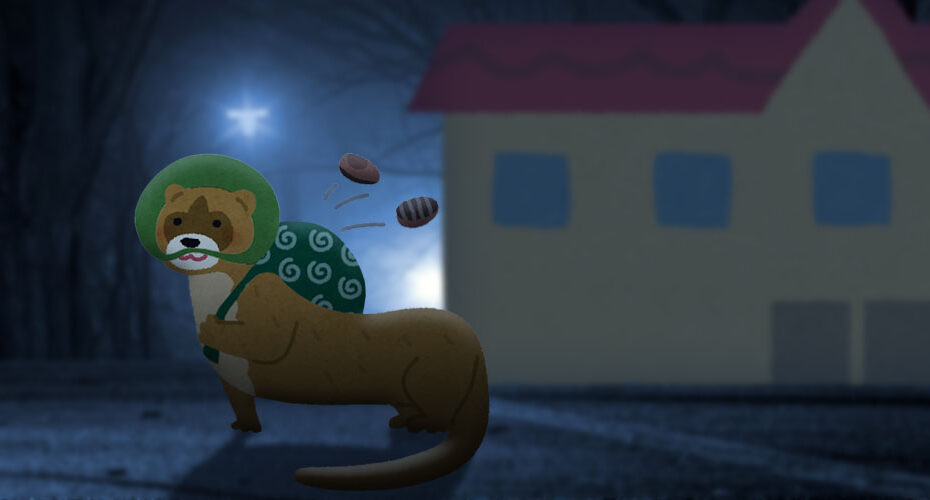 高校入試　英検　オンライン　群馬　前橋市　高崎市　渋川市　吉岡町　伊勢崎市　太田市　東京都　神奈川県　優しい　ネイティブ　英会話教室　コーンウォール・イングリッシュ　英検1級　TOEIC990満点　講師　Miwa　エリック　福岡　こども園 preschool　上履き indoor shoes　カメラ　犯人　イタチ　英語　weasel culprit