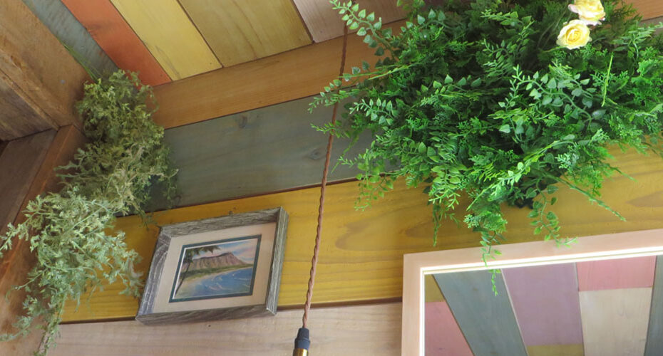 　英会話教室　みわ　Miwa　Cornwall English　コーンウォール・イングリッシュ　エリック　My recent hobby is painting. 最近ハマっていること　ハワイ風　壁　ペンキ塗り　The Lord of the Rings Road of the Ring