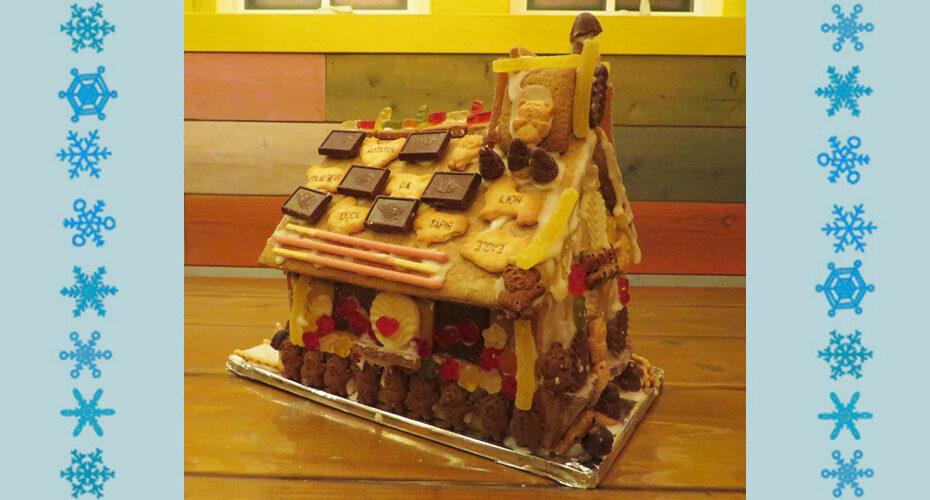 みわ　英検1級　群馬県前橋市　TOEIC満点　英会話スクール　英語塾　エリック　Cornwall English　コーンウォール・イングリッシュ　我が家の恒例　クリスマス恒例　our family tradition Christmas tradition gingerbread house　年末　餅つき　英語で